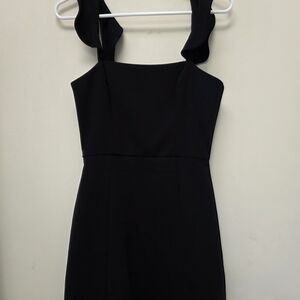 French Connection Black Mini Dress 4